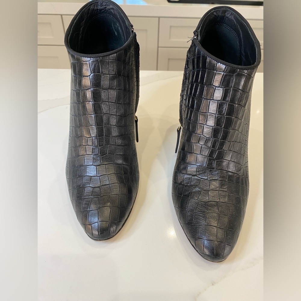 Giuseppe Zanotti, Black Ankle Bootie, Size 37.5 (Gently Used)